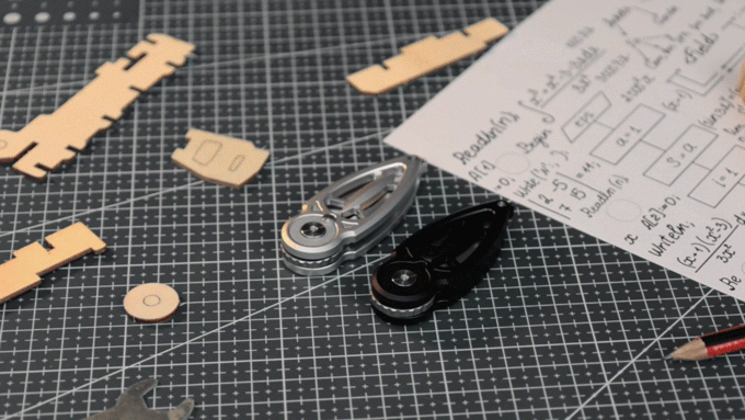 ORIONER Z7: Minimalist Hollow-Frame EDC Folding Knife