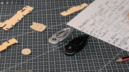ORIONER Z7: Minimalist Hollow-Frame EDC Folding Knife