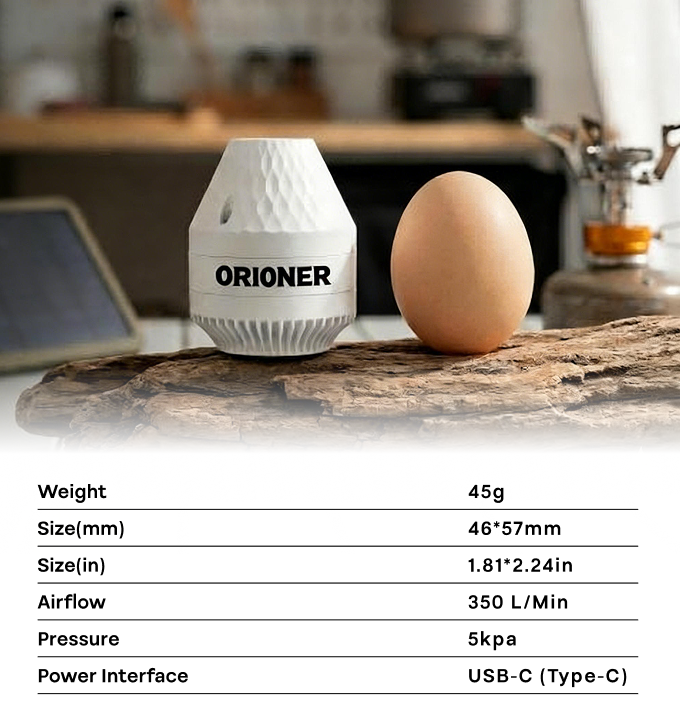 Q1 Pump: Ultra-Light, Brushless High-Speed Camping Pump