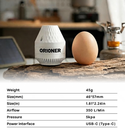 Q1 Pump: Ultra-Light, Brushless High-Speed Camping Pump