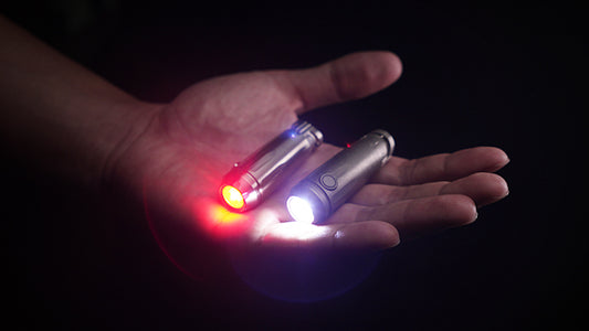 White/UV/Red Titanium Light & Military Design