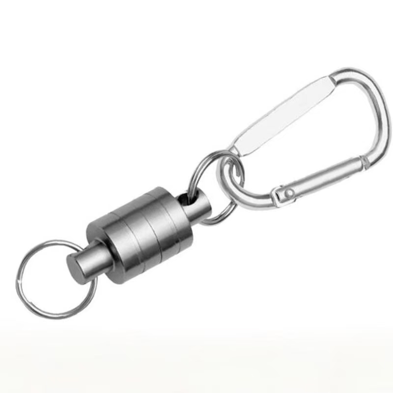 EDC Magnetic Keychain Quick Release Keyring Pocket Key Holder