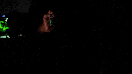 ORIONER TP01: Gr5 Titanium Capsule EDC Glow Pendant