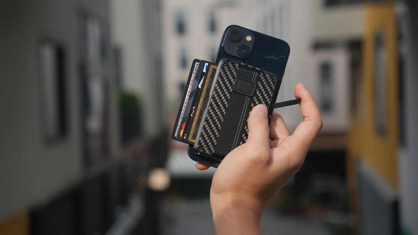 Carbon Fiber EDC Pop-Up Wallet