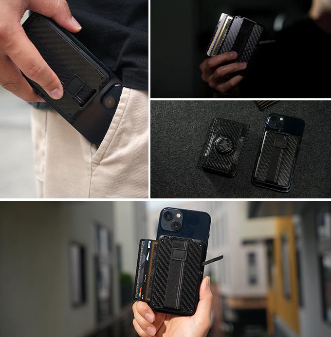 Carbon Fiber EDC Pop-Up Wallet