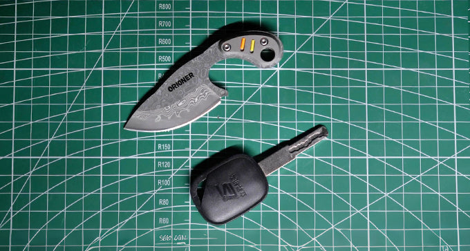 Damascus Steel EDC Folding Knifel